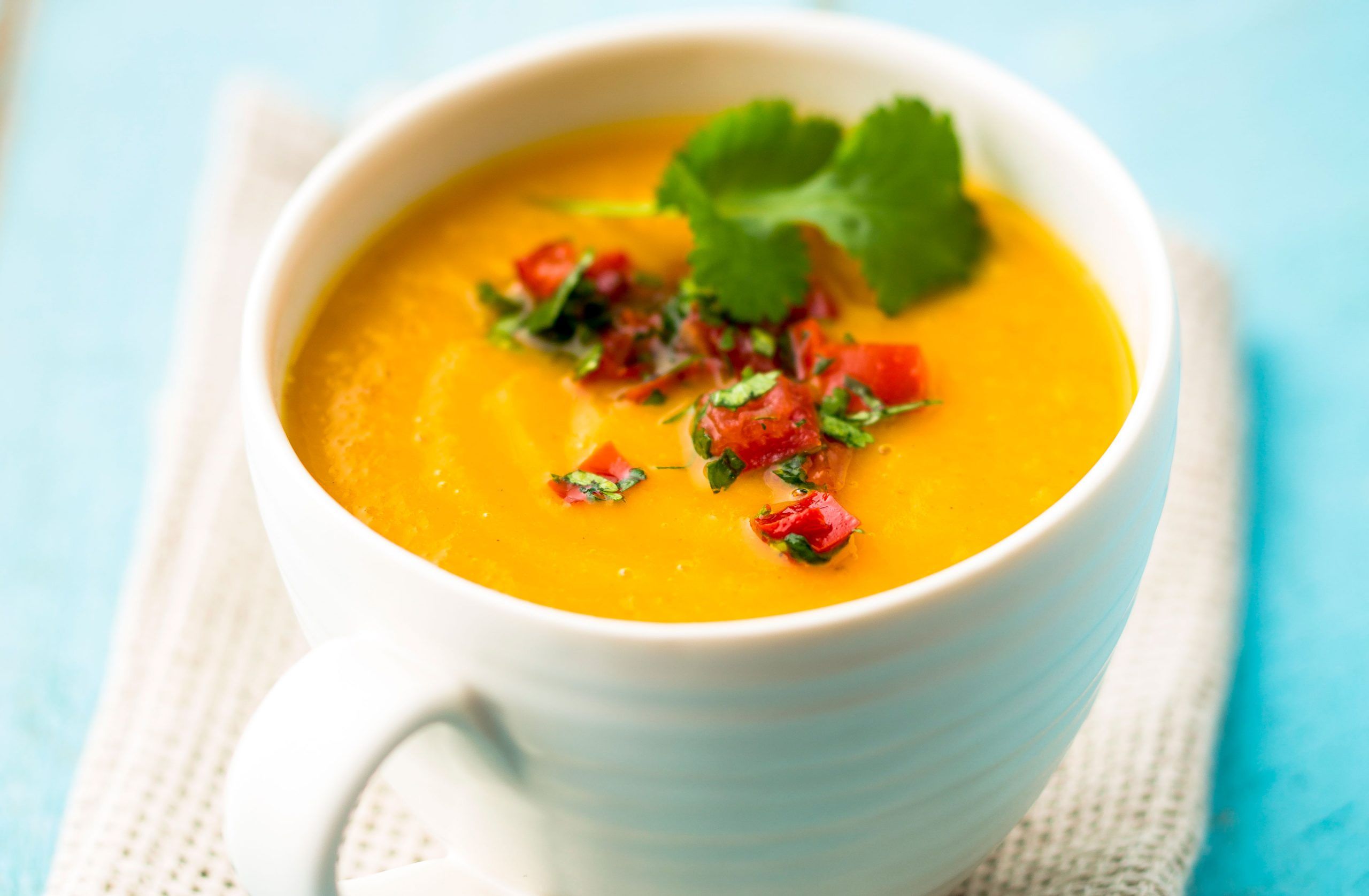 Pumpkin and pepper soup recipe