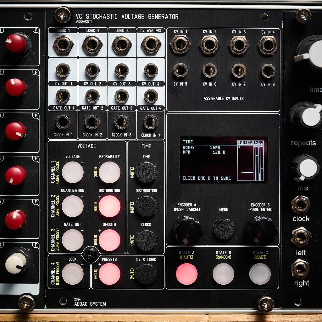 ADDAC Systems Stochastic Voltage Generator