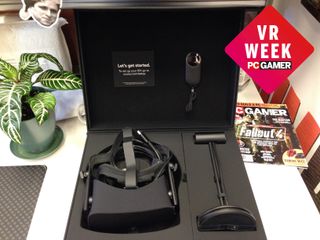 Oculus Rift open box VR week logo