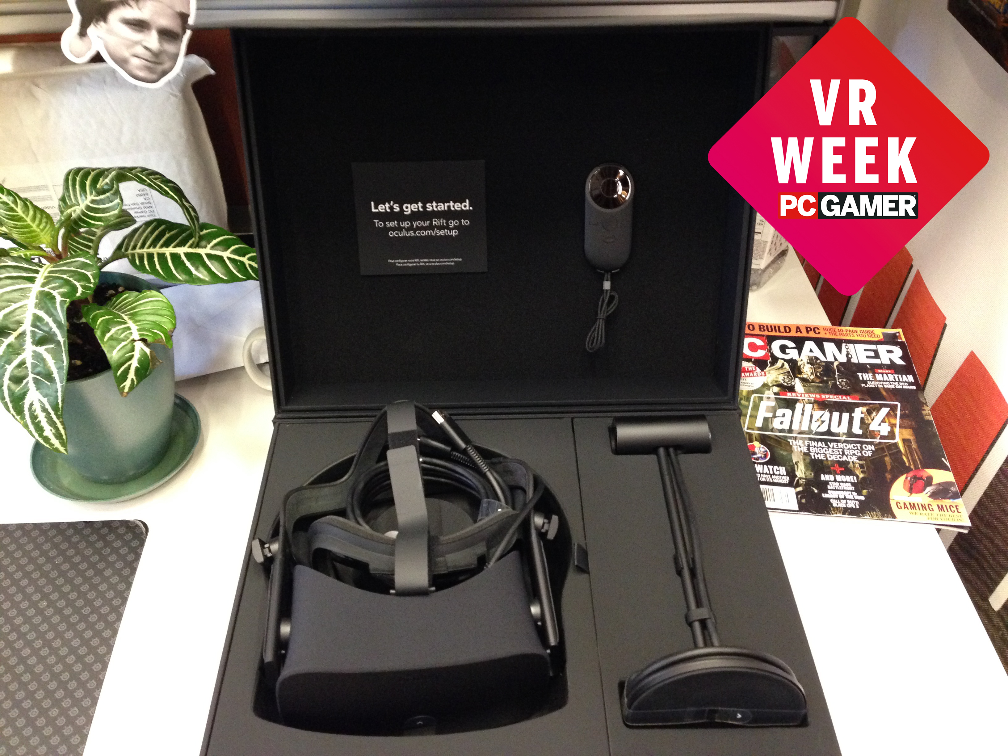 Oculus Rift open box VR week logo