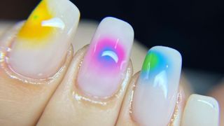 set of aura nails