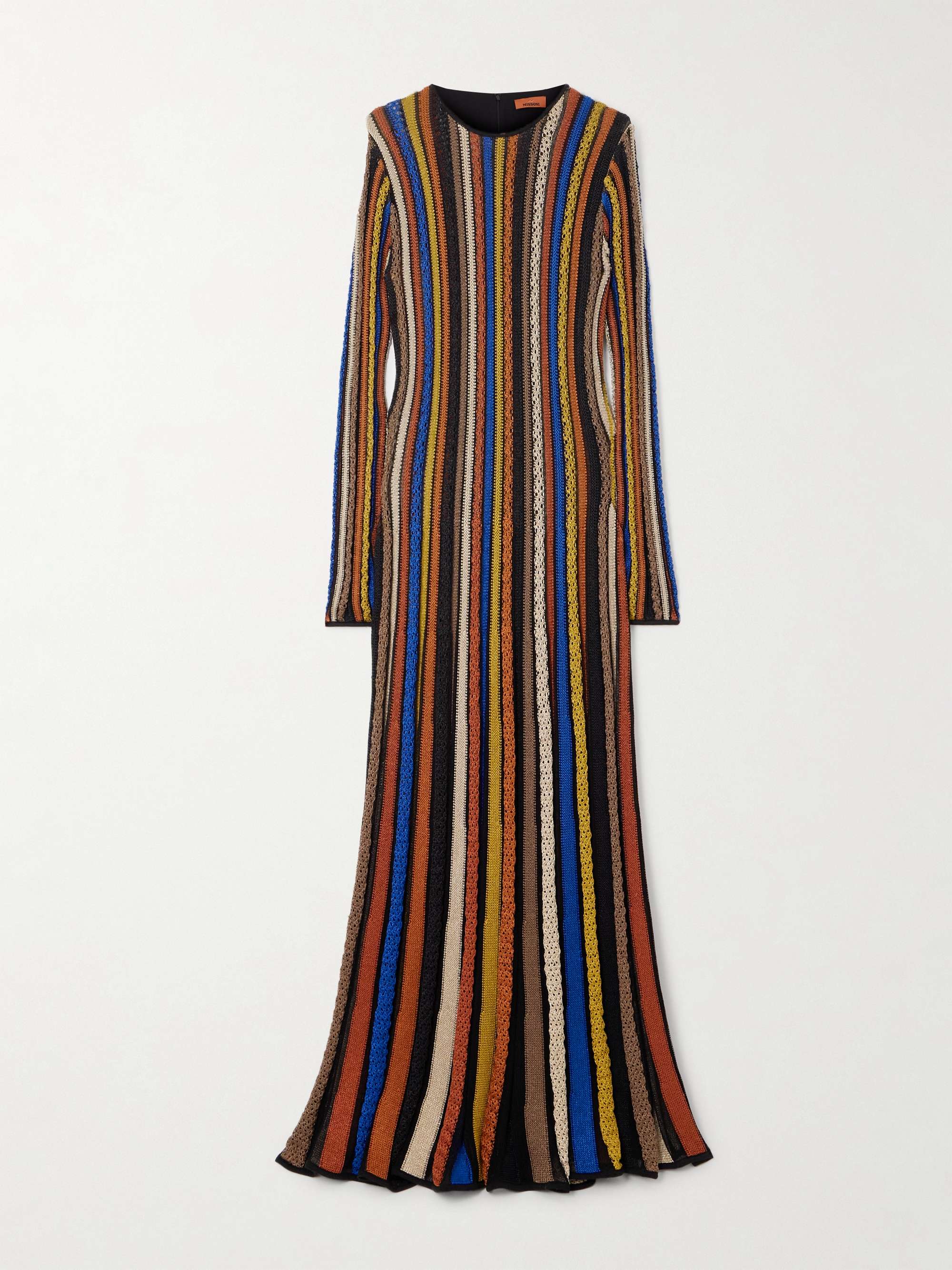 Albie Striped Knitted Maxi Dress