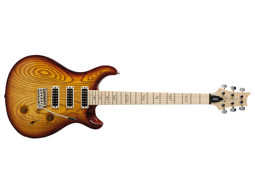 A winning combination of Fender-style materials, Gibson influence and distinctive PRS style.