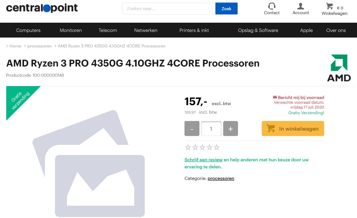 Ryzen 3 Pro 4350G