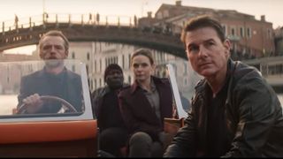 Simon Pegg, Ving Rhames, Rebecca Ferguson and Tom Cruise in Mission: Impossible - Dead Reckoning Part One