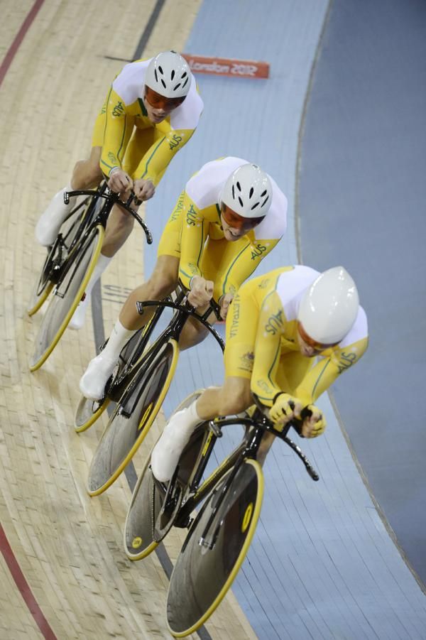 Australia looked strong at the start of their ride in the final