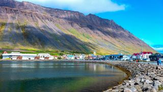 Isafjordur in Westfjords, Iceland