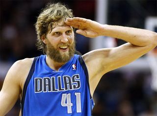 Dirk Nowitzki is Chewbacca