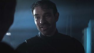 Matt Murdock smiling in Daredevil's costume in Born Again Season 2.