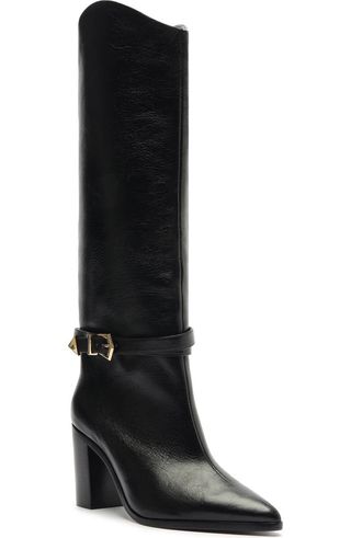 Maryana Pointed Toe Knee High Boot