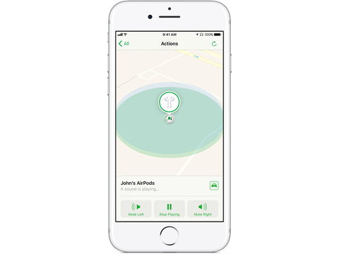 locating one airpod