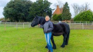 Philippa Sage at her equine centre