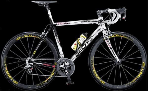 Ricc&ograve;'s custom Scott Addict