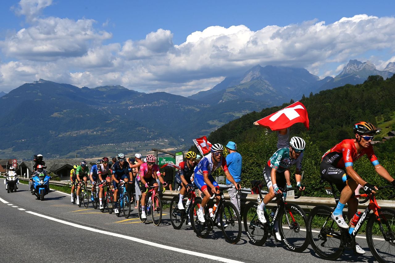 Thibaut Pinot in breakaway