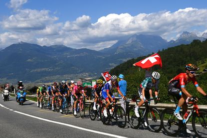 Thibaut Pinot in breakaway