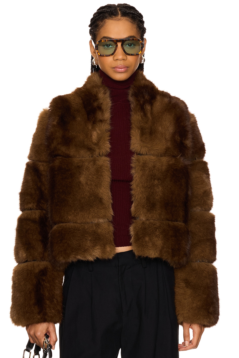 Sai Mink Short Coat