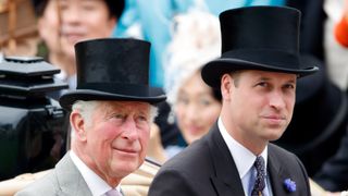 King Charles and Prince William attend day one of Royal Ascot 2019