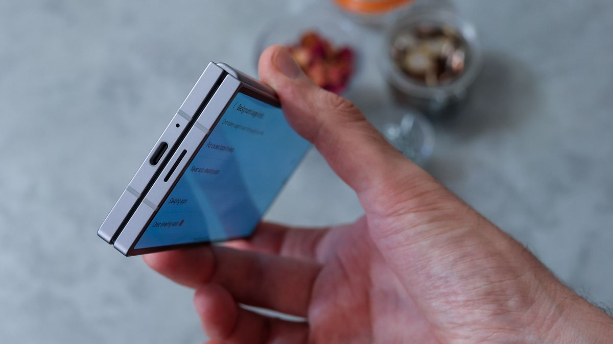 A photo of the Samsung Galaxy Z Fold 6