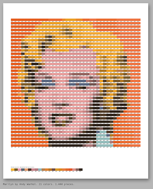 Pantone pixel work