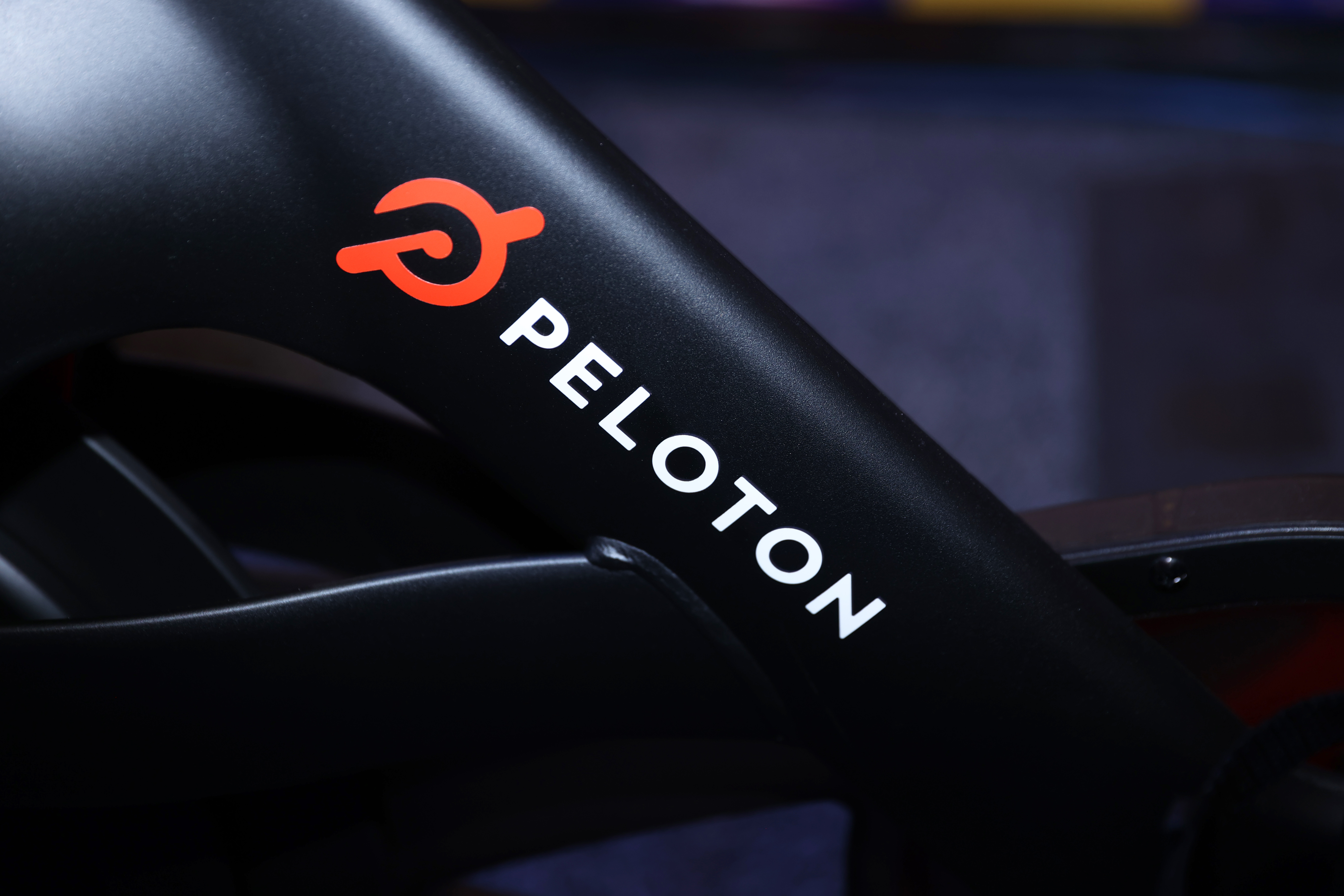 Peloton bike down tube