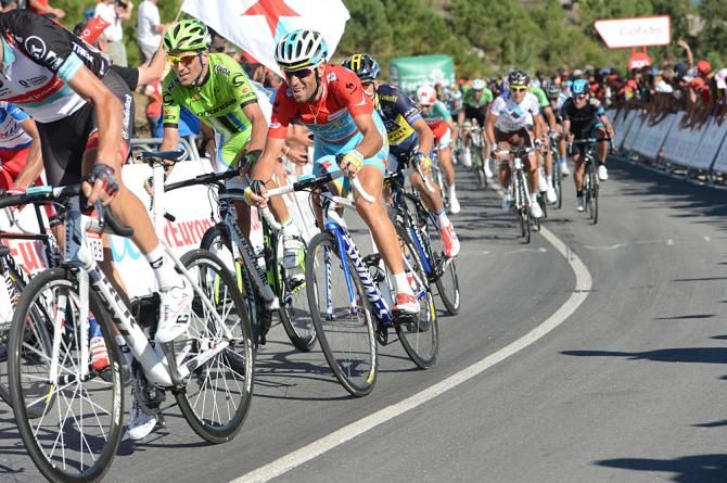 Vincenzo Nibali (Astana) lost the race lead