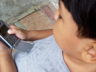 Internet users wary of kids using the mobile 'net