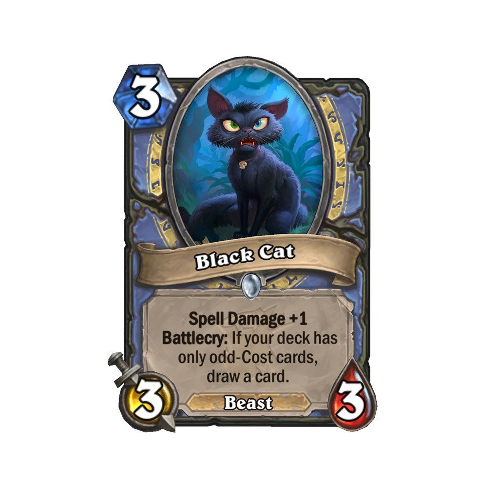 Above: All the 'even and odd' cards set to appear in The Witchwood.