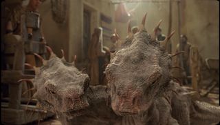 The Vine team are responsible for the two-headed lizard featured in the long-lost city of Atlantis