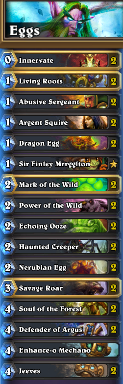 Egg Druid Hearthstone
