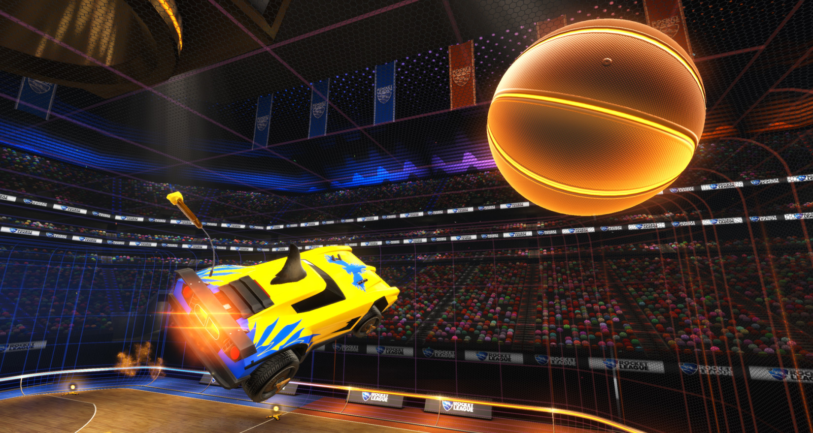 Rocket League Hoops Mode