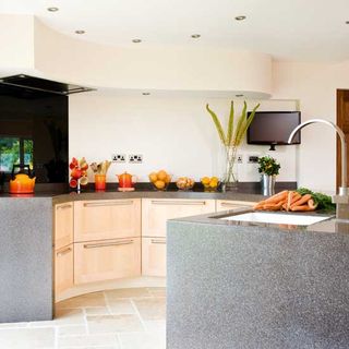 kitchen with worktop and top