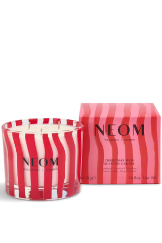 Neom .Christman Wish 3 Wick Candle (Was $59) 