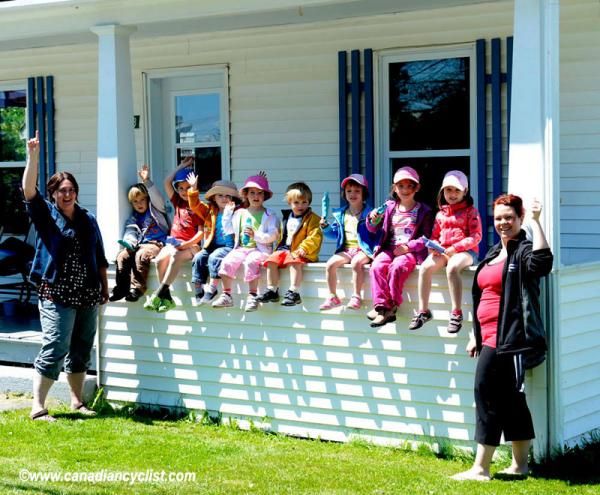 Local fans at Tour de Beauce