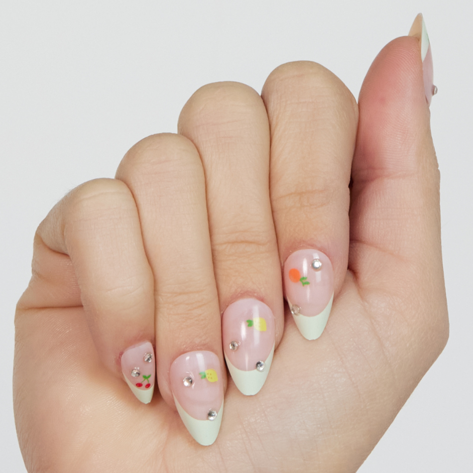 Fruity Press-On Nails