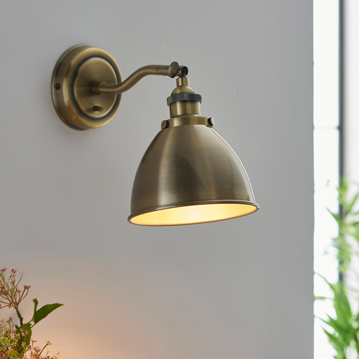 Franklyn Industrial-Style Metal Wall Light