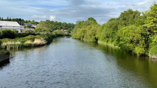 A river in Bristol which Fit&Well writer Harry Bullmore walked alongside while trying 'soft hiking'