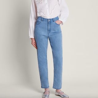 Monsoon High Waisted Slim Fit Jeans