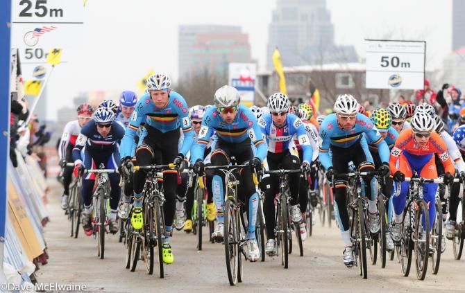 It was Belgian Blue on the front at the start