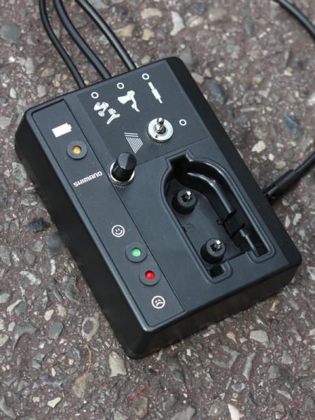 Shimano offers this diagnostic tool to help troubleshoot Dura-Ace Di2 electronic components.