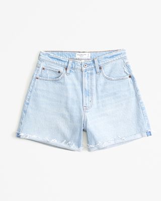 Abercrombie + Curve Love High Rise Dad Shorts