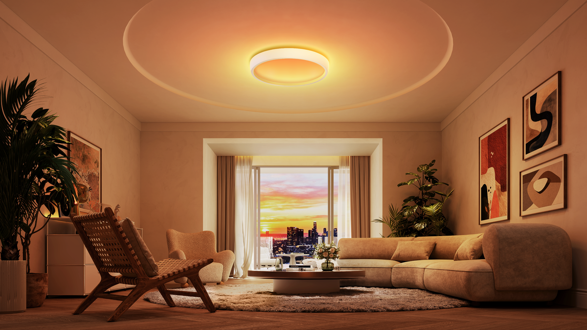 Govee Sky Ceiling Light installed in room