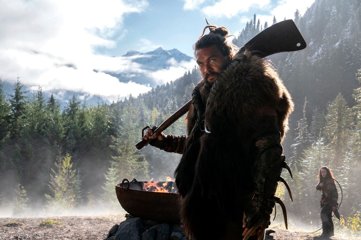 Jason Momoa in See, an Apple TV+ original series