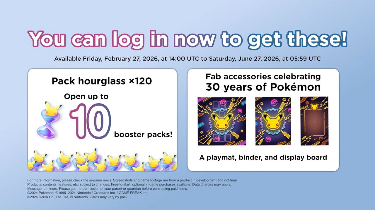 Pokemon TCG Pocket codes from Pokemon Presents