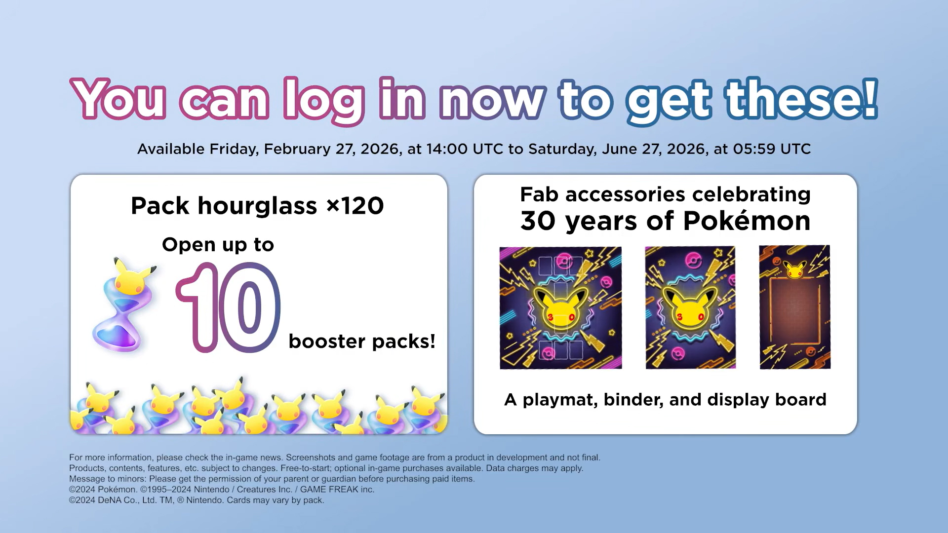 Pokemon TCG Pocket codes from Pokemon Presents