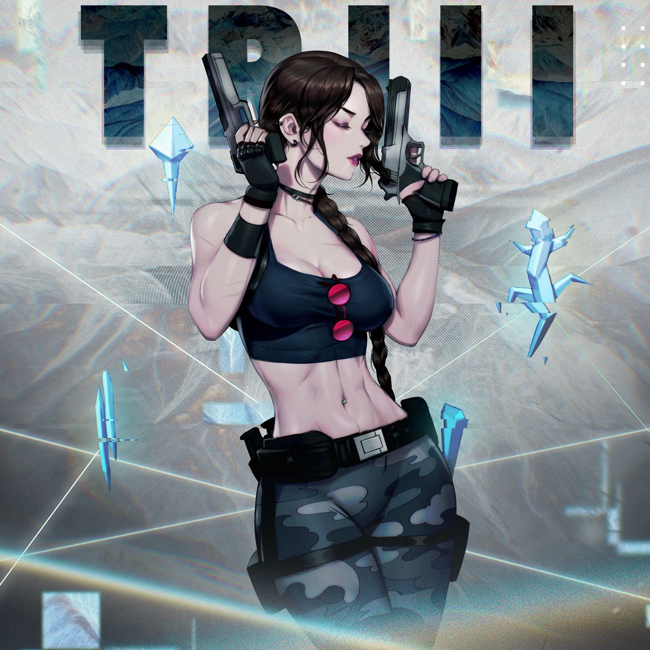 Tomb Raider anniversary art: Tomb Raider III by Paul Kwon