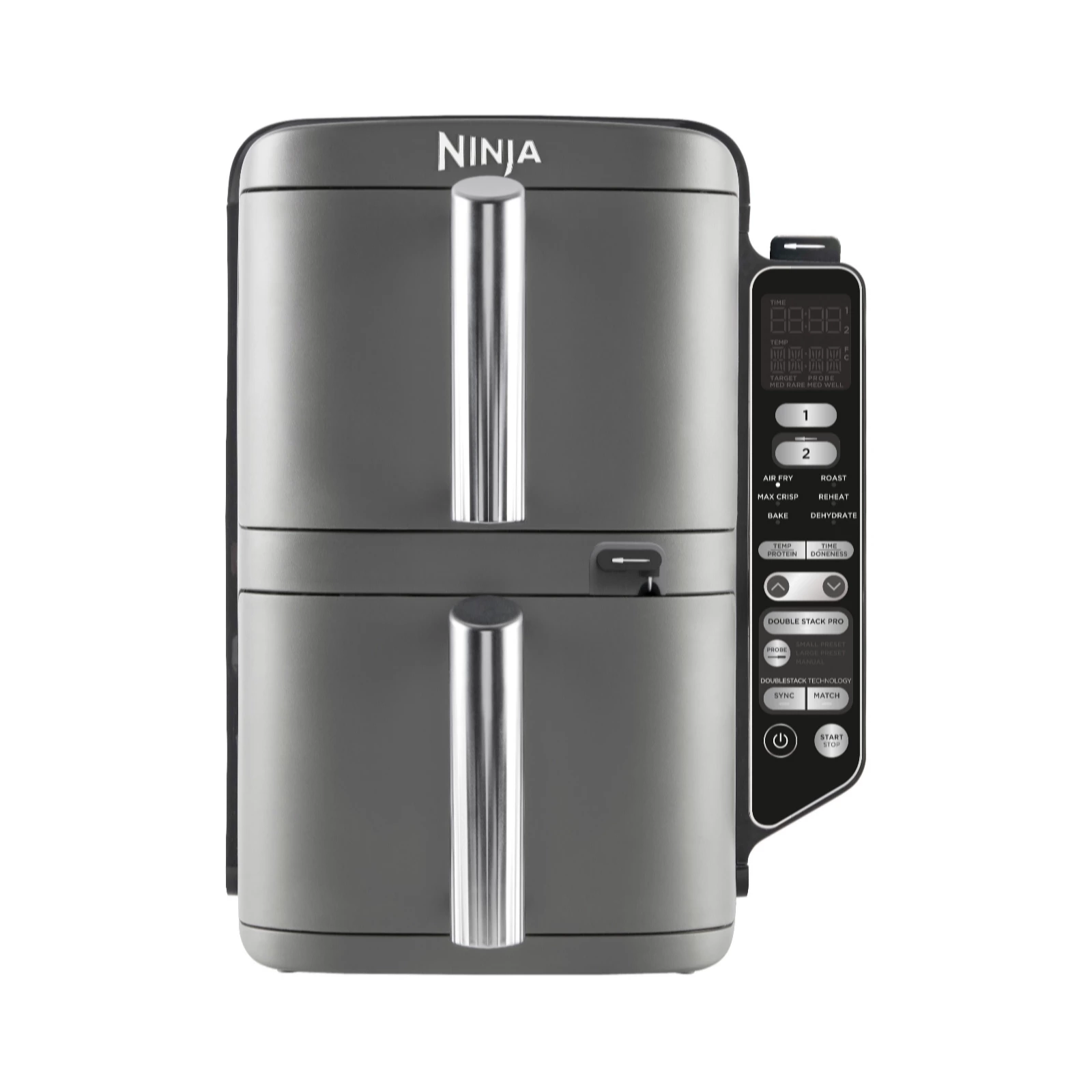 Outlet Ninja Double Stack Xl 2 Drawer 9.5l Air Fryer With Smart Cook Sl451uk