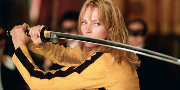 Kill Bill Vol. 1 Uma Thurman swordplay