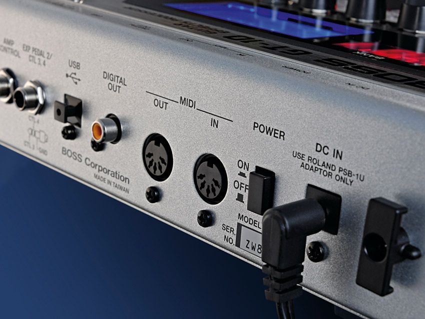 The rear panel caters for all manner of connectivity