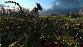 Total War: Warhammer 3 Immortal Empires Miao Ying in Dragon form