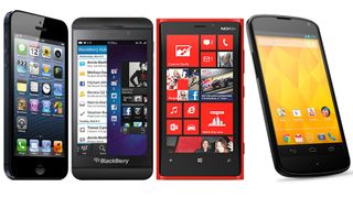 iOS 6 vs Jelly Bean vs Windows Phone 8 vs BlackBerry 10